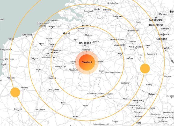 Notre localisation privilégiée